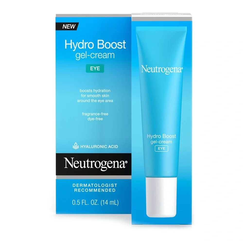 2- Neutrogena Hydro Boost Eye Gel-Cream 4 Sensitive Skin Moisturizing 👀 Oil Free
